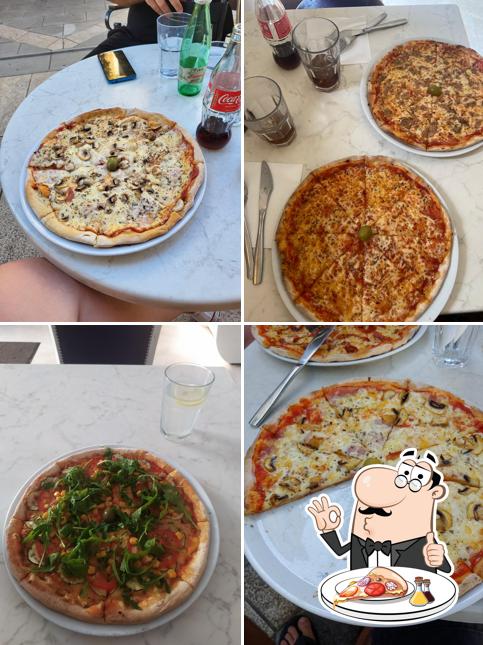 Prenditi una pizza a Rica caffe-bar