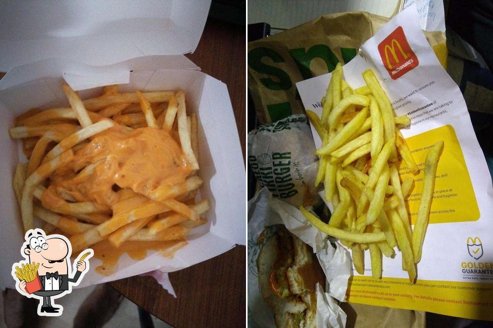Try out finger chips at McDonald's