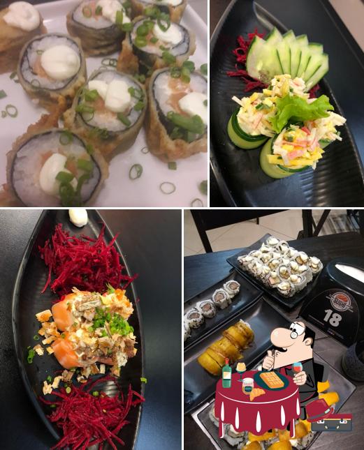 Sushi Ponta Negra - Unidade Ponta Negra serve uma gama de pratos doces