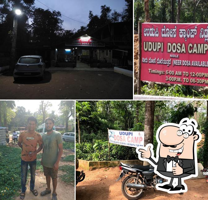 Here's a photo of Udupi Dosa Camp