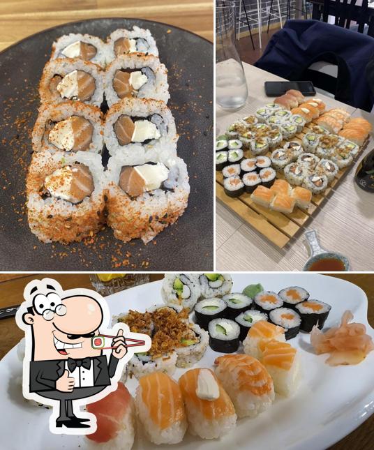 Commandez différentes options de sushi