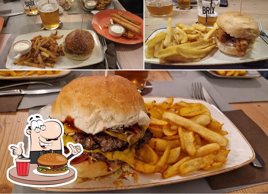 Gli hamburger di BRIX - Brew Pub potranno soddisfare i gusti di molti