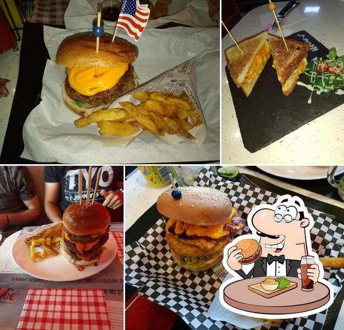 Prueba una hamburguesa en L.A'S Diner & Coffee