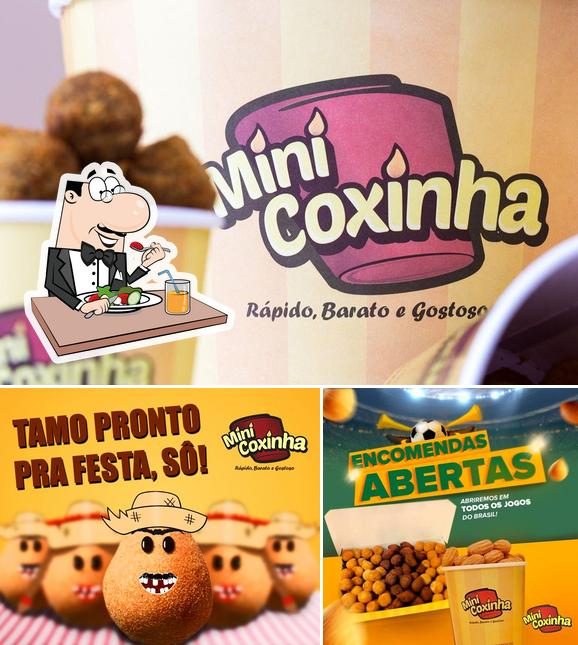 Comida em Mini Coxinha - Américo Brasiliense