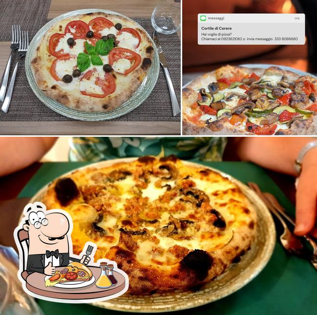 Ordina una pizza a Ristorante Pizzeria Cortile di Cerere