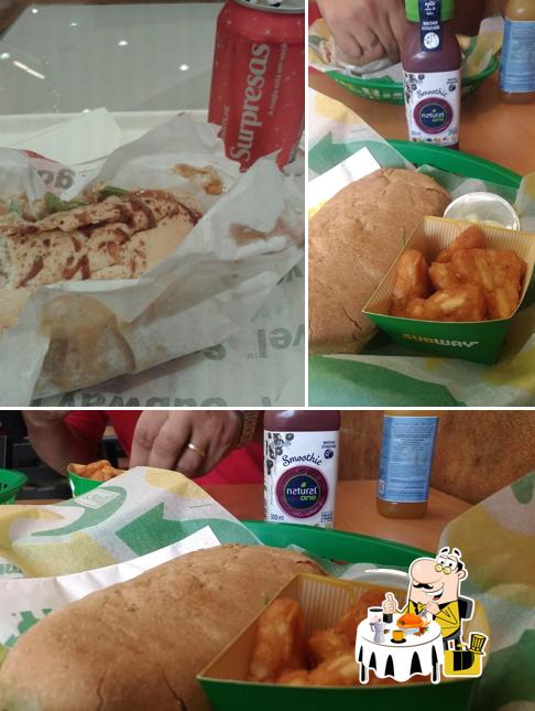 Comida em Subway