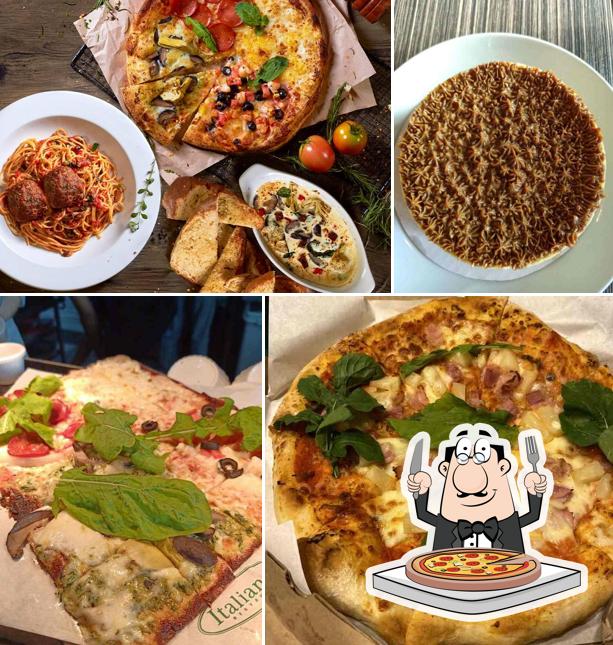 Закажите пиццу в "Italianni's"