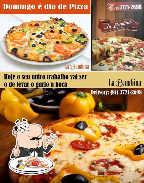 Peça pizza no La Bambina