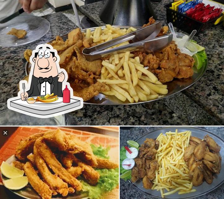 Peça fritas no Homer Choperia e Petiscaria