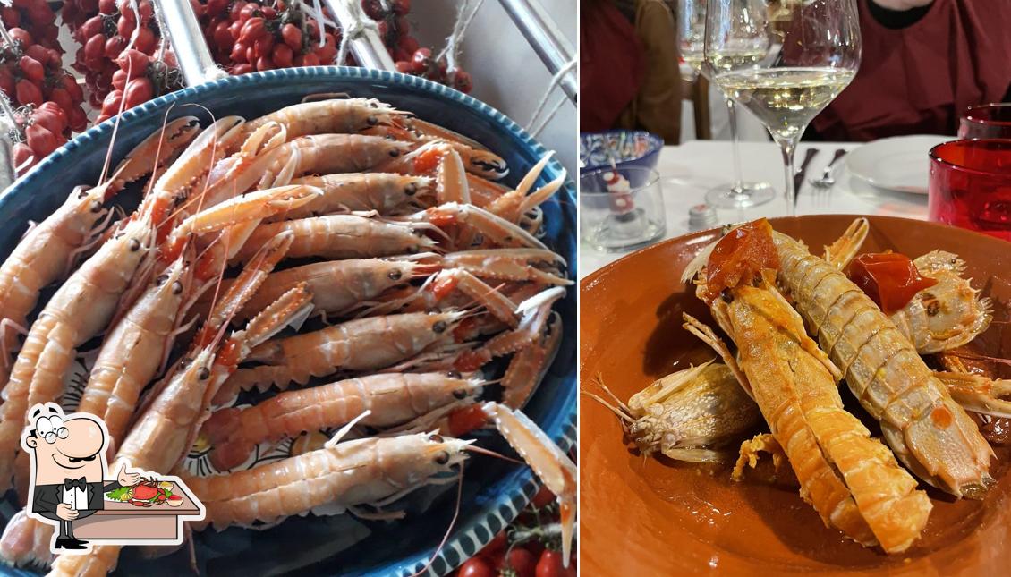 Prova tra i molti prodotti di cucina di mare proposti a Ristorante Gambero Rosso