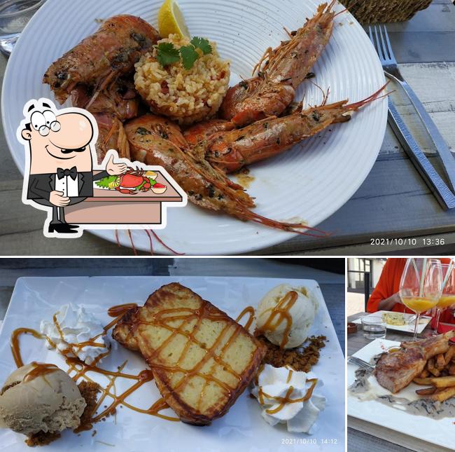 Commandez de nombreux plats à base de fruits de mer servis par ÔBERGE Maite Urrugne