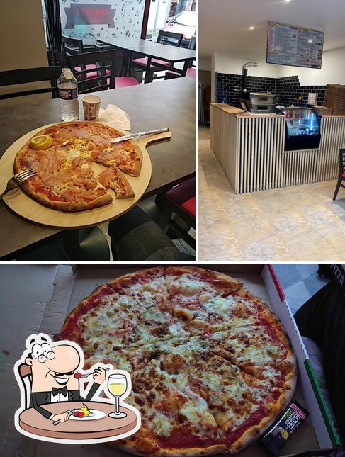 L’image de la nourriture et intérieur concernant Crousty Pizza & Co