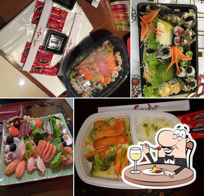 Comida em Sushi do Papa Delivery