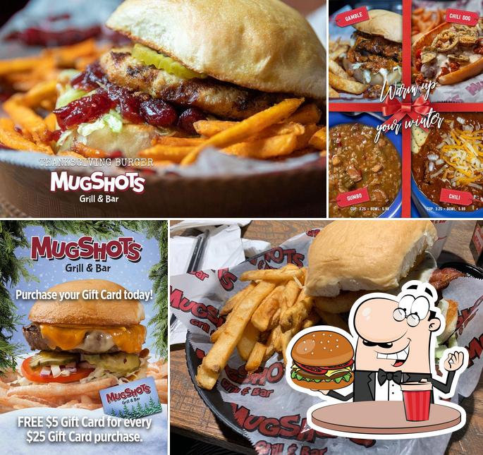Get a burger at Mugshots Grill and Bar - Gulfport, MS
