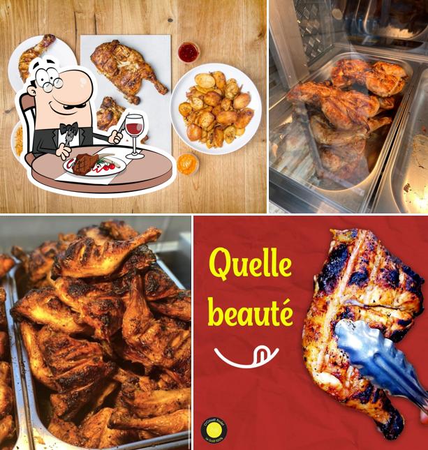 O’Crousti Poulet offre des plats à base de viande