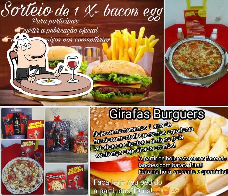 Platos en Girafas burguers