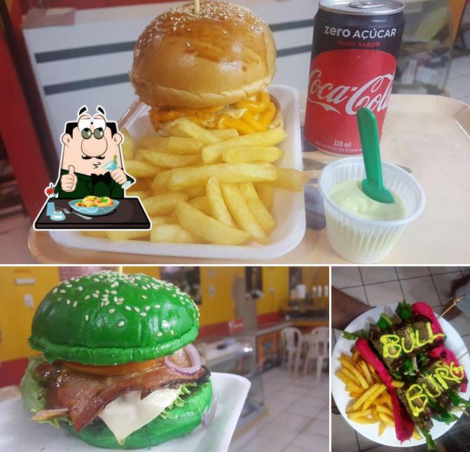 Comida em Bulls Burgs