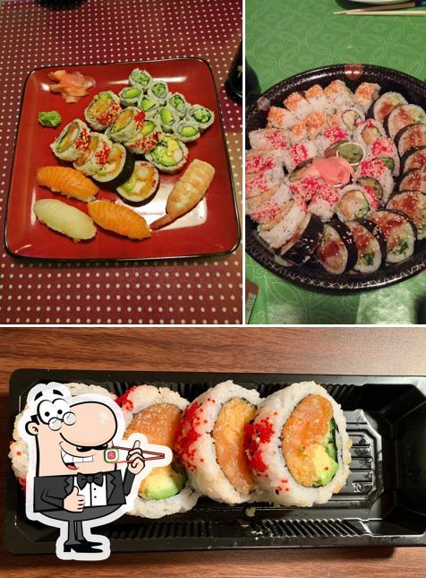 Les sushi sont disponibles à Sushi Hoshimi