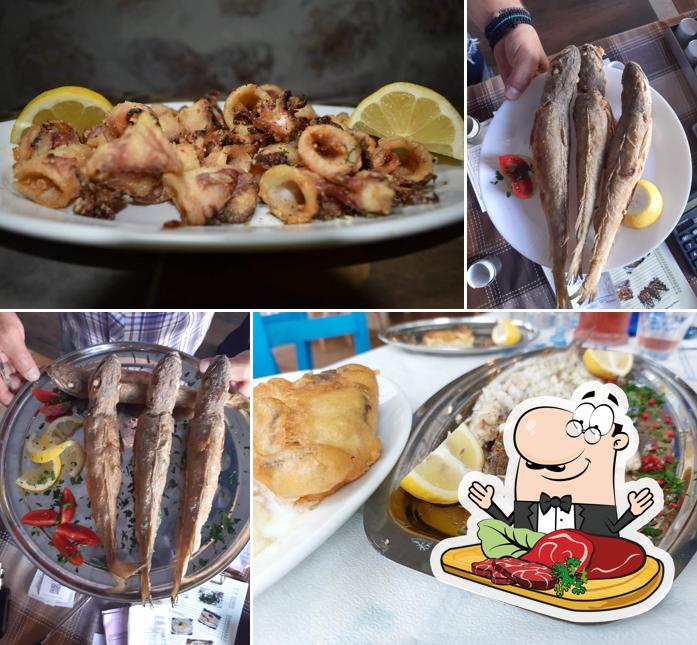 Get meat dishes at ΜΠΑΚΑΛΙΑΡΟΣ - ΘΑΛΑΣΣΟΦΑΓΕΙΟΝ