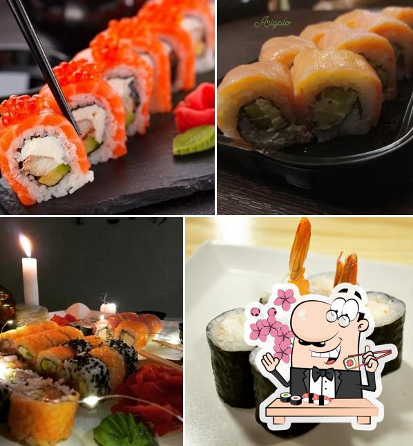 Faites-vous plaisir avec des sushis à Суши Бар Arigato