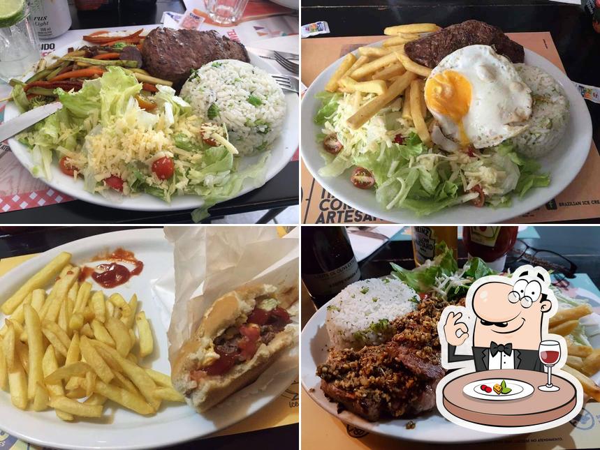 Platos en Brazilian American Burgers - Sudoeste