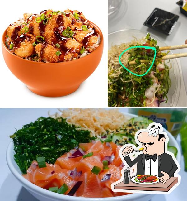 Comida em Lachs - Sushi & Poke