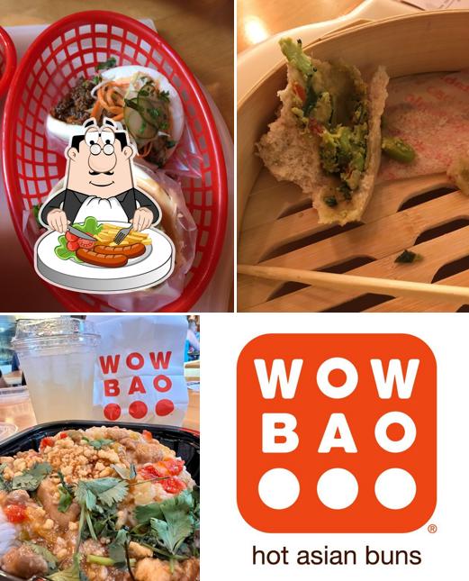 Food at Wow Bao – Theater District