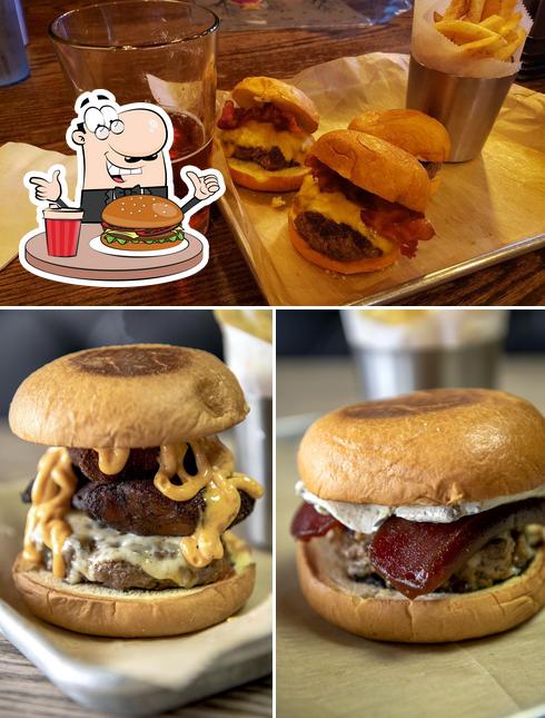 Treat yourself to a burger at Boss Tapas, Burger & Brew