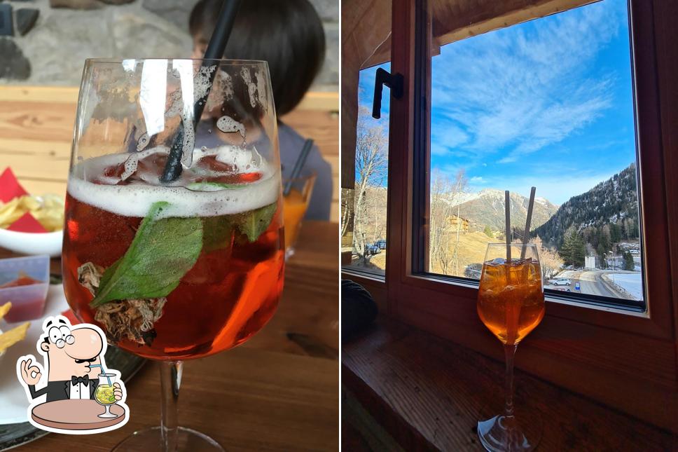 Prenditi un drink dal menu