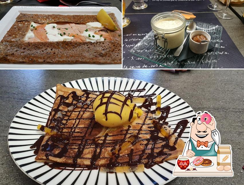 Crêperie du Port propose une variété de desserts