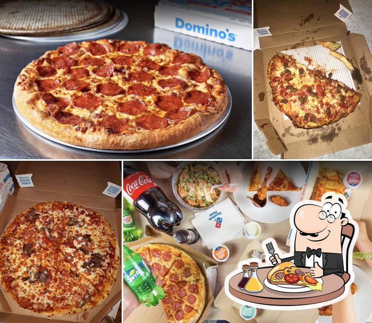 Get pizza at Domino's Pizza