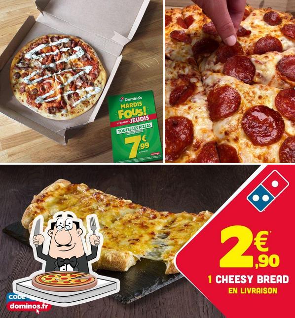 A Domino's Pizza Hésingue, vous pouvez prendre des pizzas