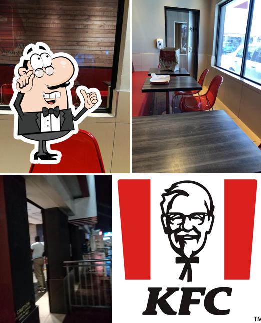 The interior of KFC Hermanus