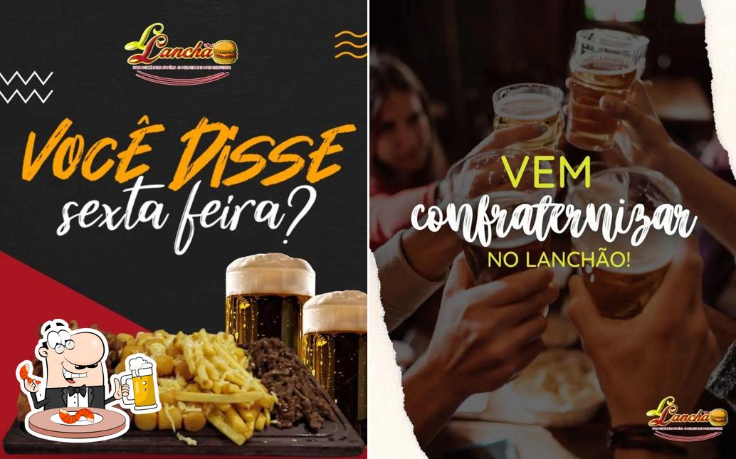 Lanchão serve uma opção de cervejas