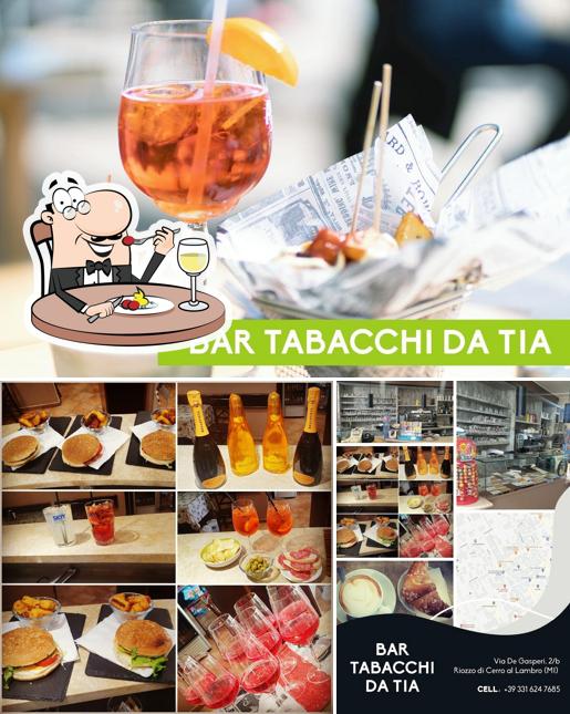 Bar Tabacchi da Tia si caratterizza per la cibo e alcol