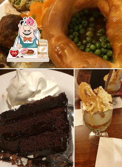 Toby Carvery Amesbury serves a variety of desserts