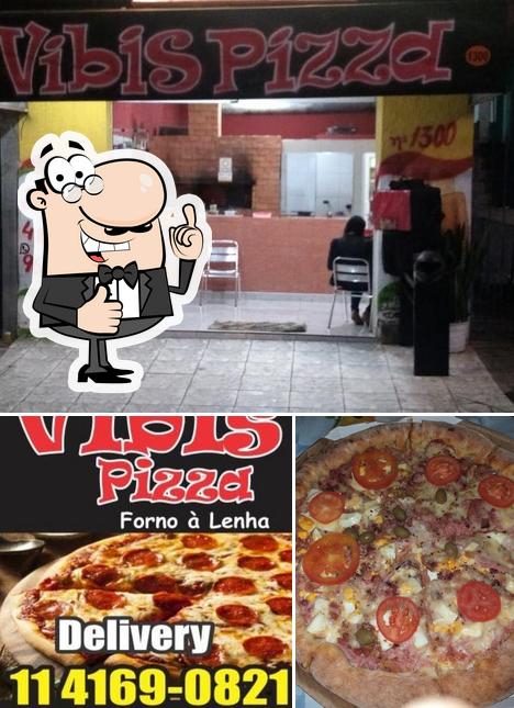 See this pic of Vibis Pizza