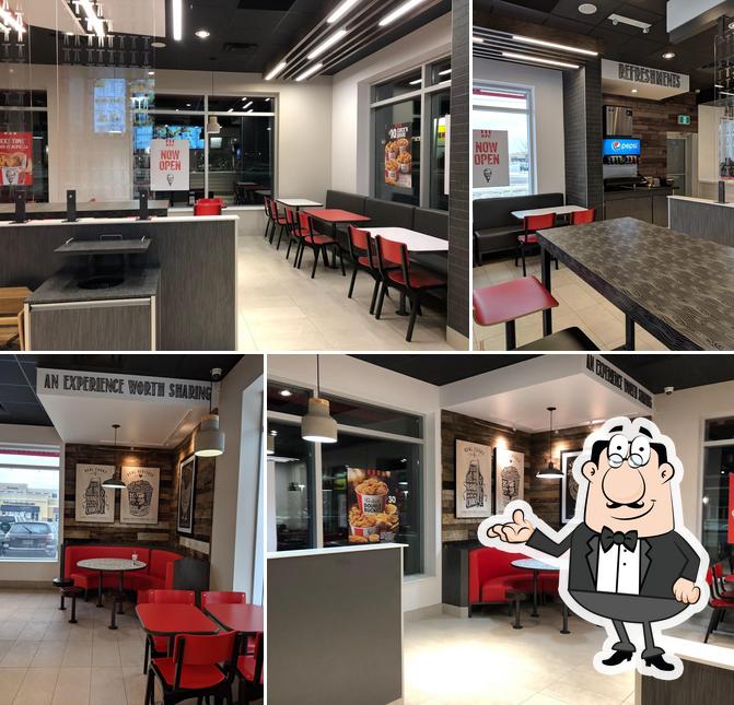 L'intérieur de KFC