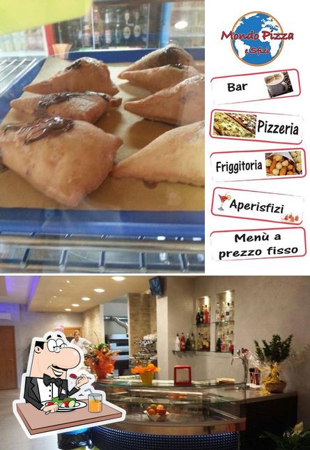 Cibo al Mondopizza e sfizi