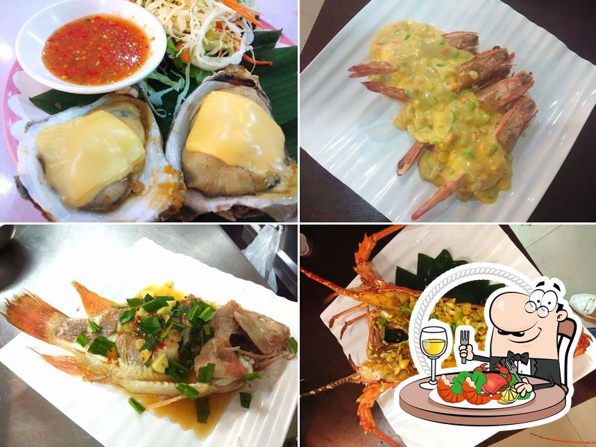 Pide marisco en Domon No.6 Thaifood Seafood Patong