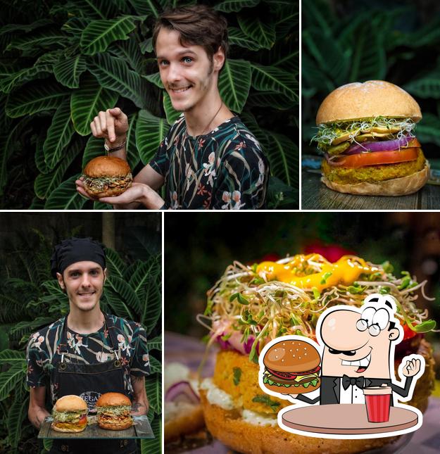 Os hambúrgueres do Vegano Burguer irão saciar uma variedade de gostos