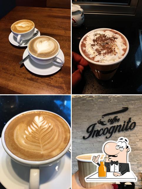 Enjoy a drink at Incognito Coffee