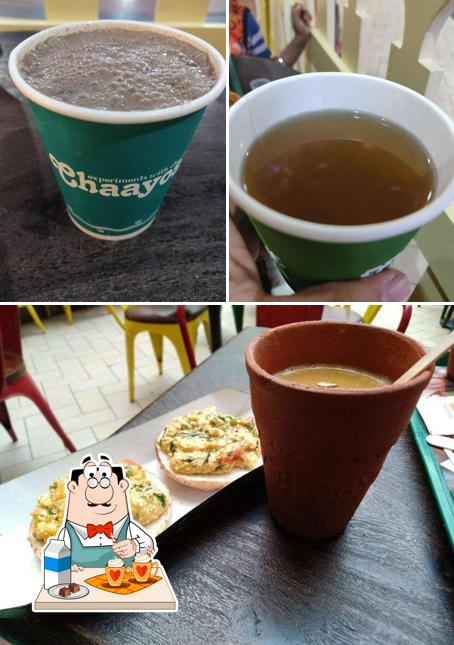 Enjoy a beverage at Chaayos