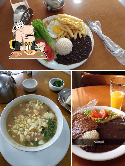 Comida em Café do Sul