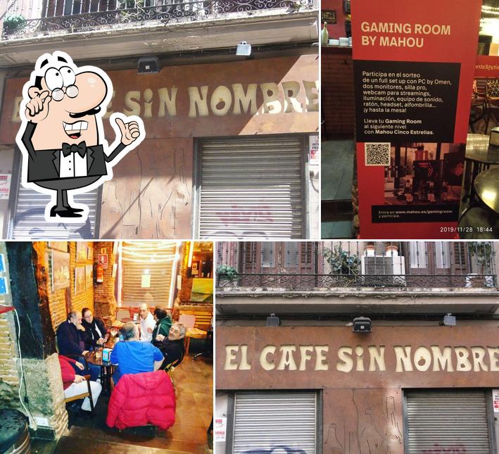 Интерьер "El Café sin Nombre"