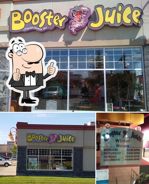 Here's an image of Booster Juice