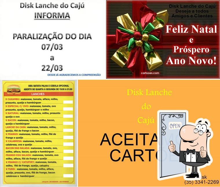 See this photo of Disk Lanche do Caju Delivery