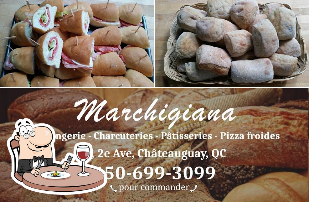 Nourriture à Marchigiana Pâtisserie