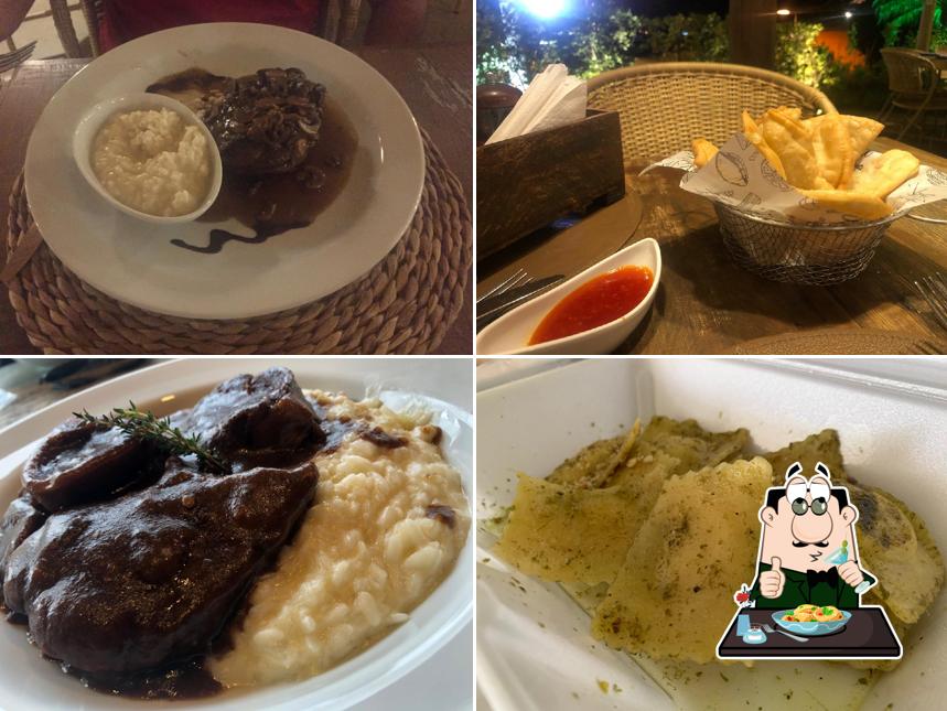 Comida em Sallva Bar e Ristorante - Pontão Lago Sul - Brasília DF