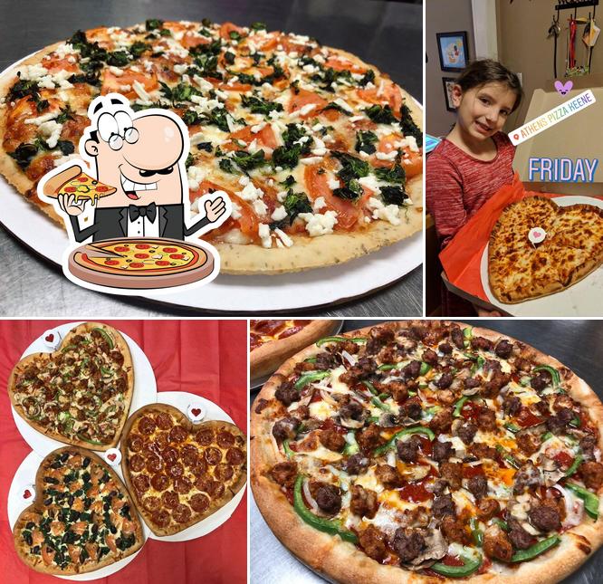 Get pizza at Athens Pizza & Family Restaurant